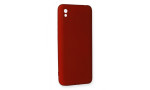 Newface Xiaomi Redmi 9A Kılıf First Silikon - Bordo