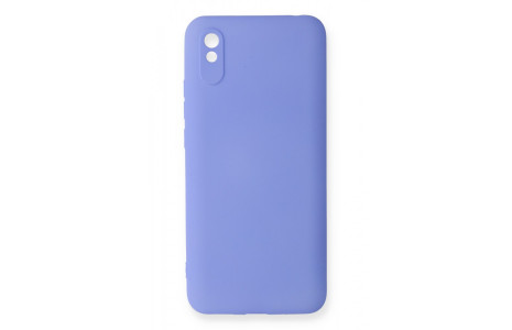 Newface Xiaomi Redmi 9A Kılıf First Silikon - Lila