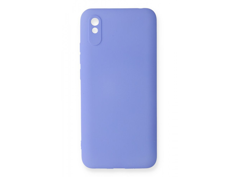 Newface Xiaomi Redmi 9A Kılıf First Silikon - Lila