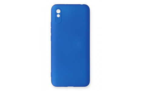 Newface Xiaomi Redmi 9A Kılıf First Silikon - Mavi