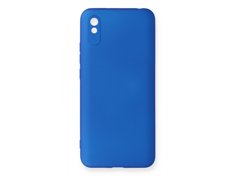 Newface Xiaomi Redmi 9A Kılıf First Silikon - Mavi