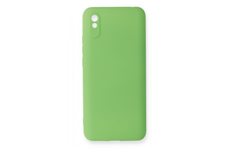 Newface Xiaomi Redmi 9A Kılıf First Silikon - Yeşil