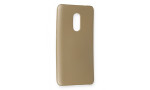 Newface Xiaomi Redmi Note 4 Kılıf First Silikon - Gold