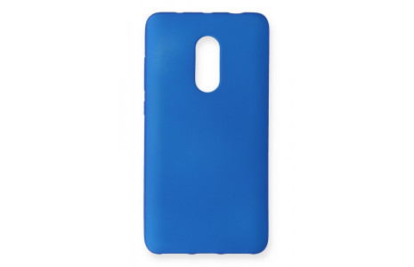Newface Xiaomi Redmi Note 4 Kılıf First Silikon - Mavi