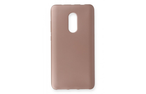 Newface Xiaomi Redmi Note 4 Kılıf First Silikon - Rose Gold