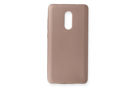 Newface Xiaomi Redmi Note 4X Kılıf First Silikon - Rose Gold