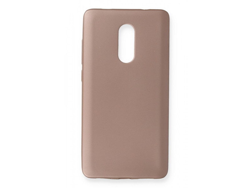 Newface Xiaomi Redmi Note 4X Kılıf First Silikon - Rose Gold
