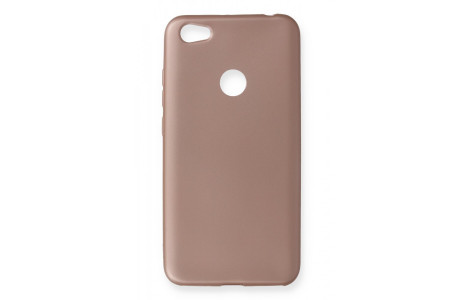 Newface Xiaomi Redmi Note 5A Prime Kılıf First Silikon - Rose Gold