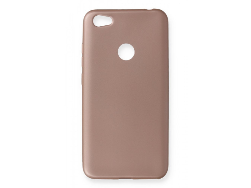 Newface Xiaomi Redmi Note 5A Prime Kılıf First Silikon - Rose Gold