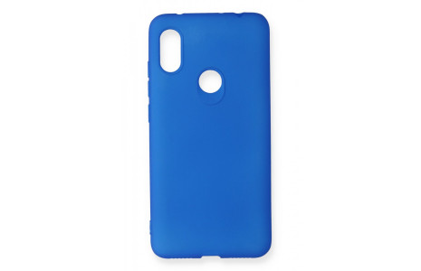 Newface Xiaomi Redmi Note 6 Pro Kılıf First Silikon - Mavi
