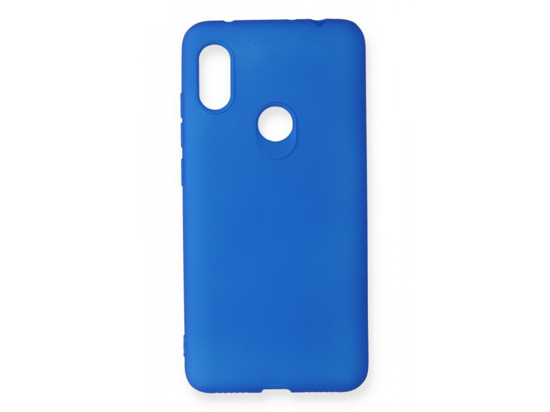 Newface Xiaomi Redmi Note 6 Pro Kılıf First Silikon - Mavi