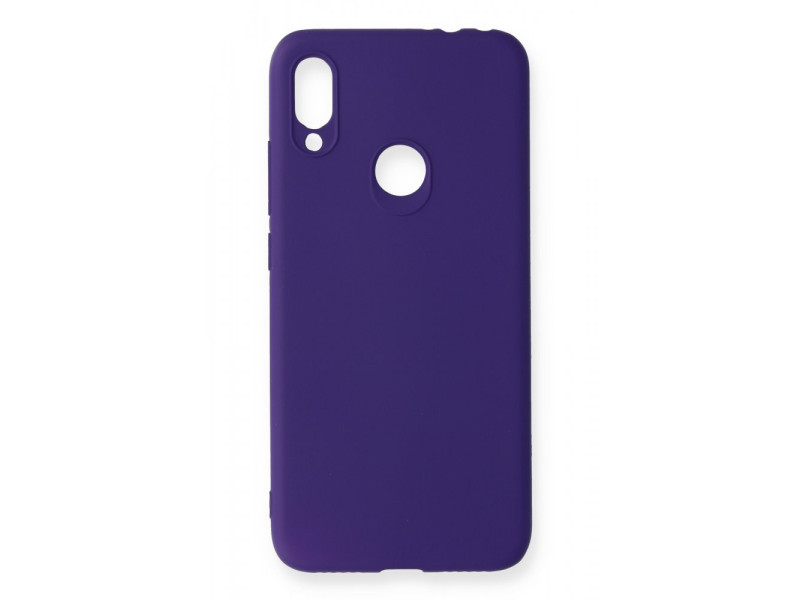 Newface Xiaomi Redmi Note 7 Kılıf First Silikon - Mor