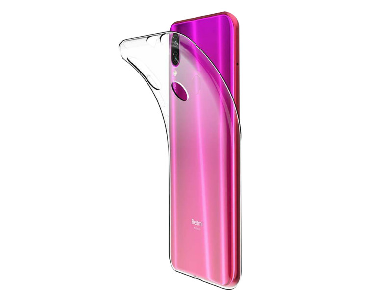 Newface Xiaomi Redmi Note 7 Kılıf Lüx Şeffaf Silikon