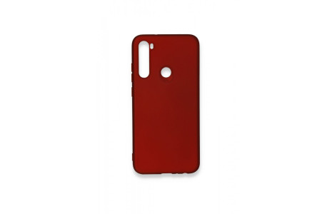 Newface Xiaomi Redmi Note 8 Kılıf First Silikon - Bordo