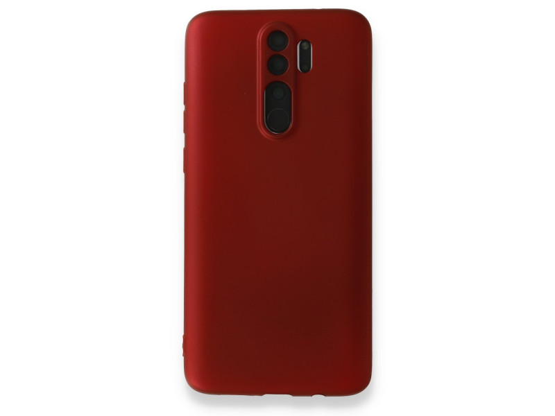 Newface Xiaomi Redmi Note 8 Pro Kılıf First Silikon - Bordo