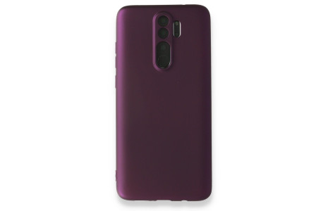 Newface Xiaomi Redmi Note 8 Pro Kılıf First Silikon - Mürdüm