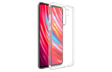 Newface Xiaomi Redmi Note 8 Pro Kılıf Lüx Şeffaf Silikon