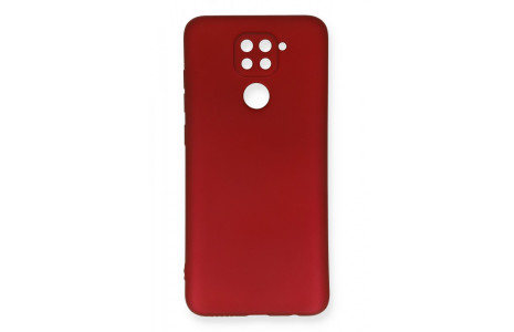 Newface Xiaomi Redmi Note 9 Kılıf First Silikon - Bordo
