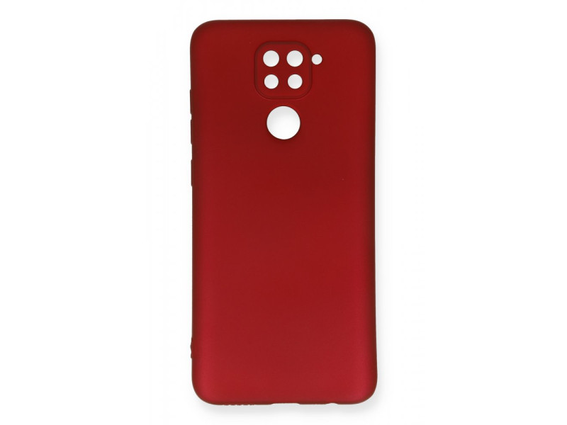 Newface Xiaomi Redmi Note 9 Kılıf First Silikon - Bordo