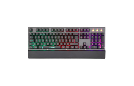 Konfulon MK50 RGB Işıklı Türkçe Q Kablolu Mekanik Hisli Klavye