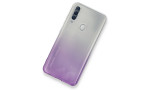 Newface General Mobile GM 20 Pro Kılıf Lüx Çift Renkli Silikon - Mor
