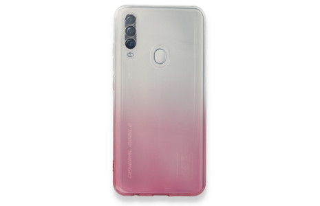 Newface General Mobile GM 20 Pro Kılıf Lüx Çift Renkli Silikon - Pembe