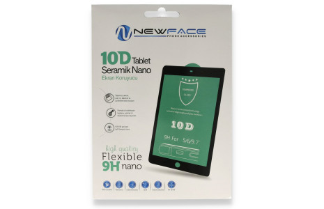 Newface iPad 10.2 (7.nesil) Tablet 10D Seramik Nano