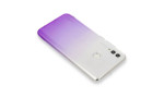 Newface Huawei P Smart 2019 Kılıf Lüx Çift Renkli Silikon - Mor