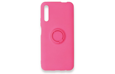 Newface Huawei P Smart Pro / Y9S Kılıf Viktor Yüzüklü Silikon - Pembe