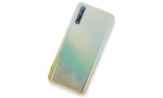 Newface Huawei P Smart S Kılıf Lüx Çift Renkli Silikon - Sarı