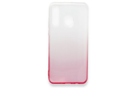 Newface Huawei P20 Lite Kılıf Lüx Çift Renkli Silikon - Pembe