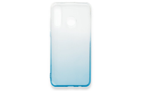 Newface Huawei P20 Lite Kılıf Lüx Çift Renkli Silikon - Turkuaz