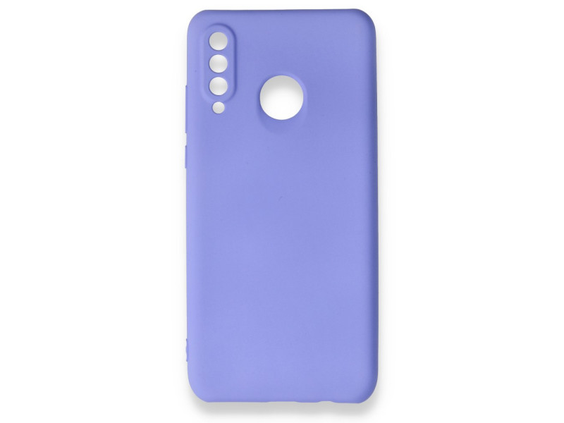 Newface Huawei P30 Lite Kılıf First Silikon - Lila