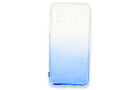Newface Huawei P40 Lite E Kılıf Lüx Çift Renkli Silikon - Mavi