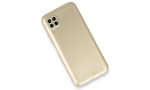 Newface Huawei P40 Lite Kılıf First Silikon - Gold