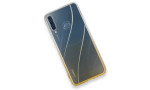 Newface Huawei Y6P Kılıf Lüx Çift Renkli Silikon - Sarı