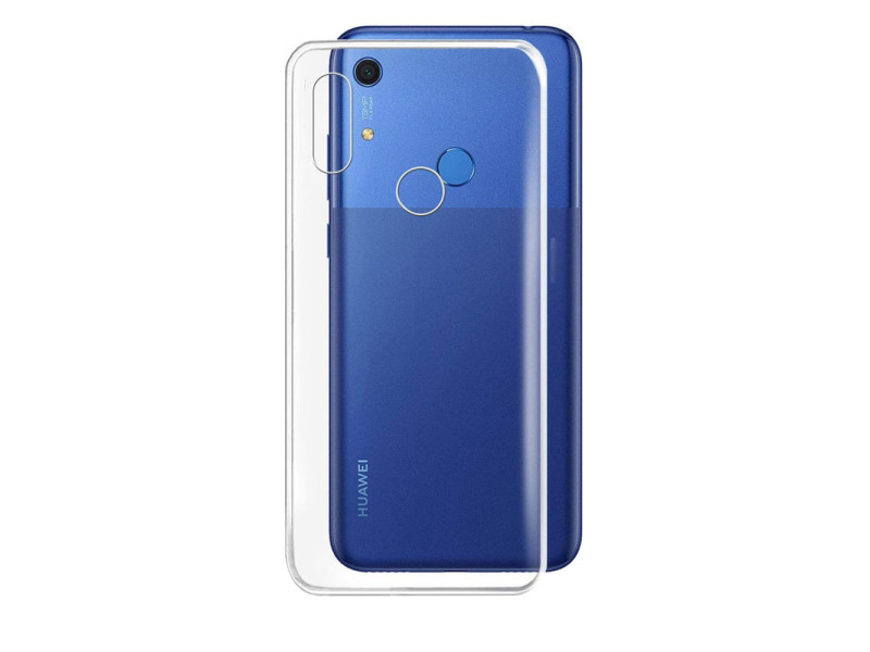 Newface Huawei Y6 2019 Kılıf Lüx Şeffaf Silikon