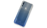 Newface Huawei Y9 Prime 2019 Kılıf Lüx Çift Renkli Silikon - Mavi