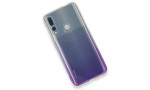 Newface Huawei Y9 Prime 2019 Kılıf Lüx Çift Renkli Silikon - Mor