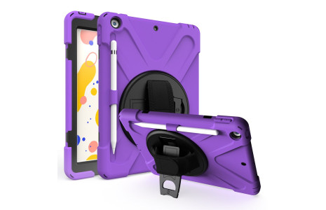 Newface iPad 10.2 (7.nesil) Kılıf Amazing Tablet Kapak - Mor