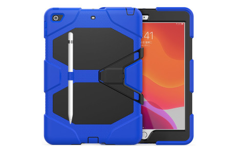 Newface iPad 10.2 (7.nesil) Kılıf Griffin Tablet Kapak - Mavi