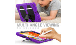 Newface iPad 10.2 (7.nesil) Kılıf Griffin Tablet Kapak - Mor