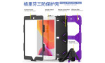 Newface iPad 10.2 (7.nesil) Kılıf Griffin Tablet Kapak - Mor