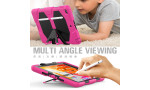 Newface iPad 10.2 (7.nesil) Kılıf Griffin Tablet Kapak - Pembe