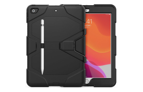Newface iPad 10.2 (7.nesil) Kılıf Griffin Tablet Kapak - Siyah