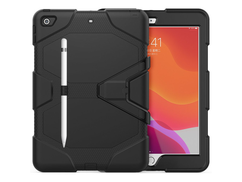 Newface iPad 10.2 (7.nesil) Kılıf Griffin Tablet Kapak - Siyah