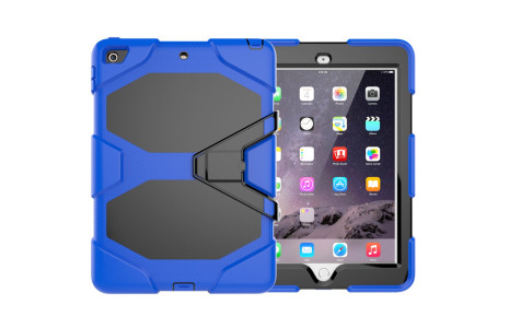 Newface iPad 9.7 (2018) Kılıf Griffin Tablet Kapak - Mavi