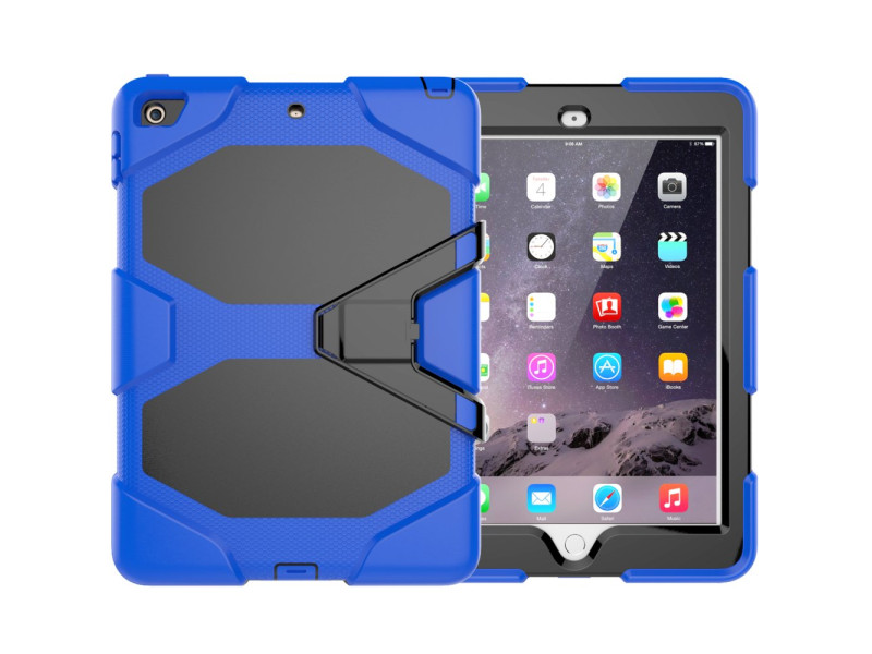 Newface iPad 9.7 (2017) Kılıf Griffin Tablet Kapak - Mavi