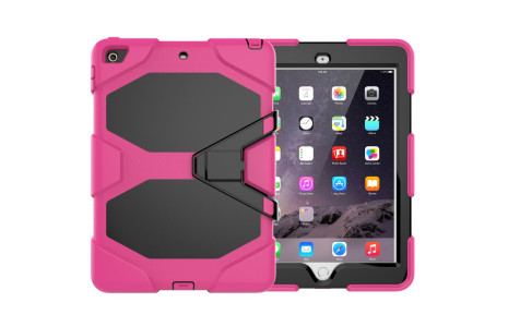 Newface iPad 9.7 (2018) Kılıf Griffin Tablet Kapak - Pembe