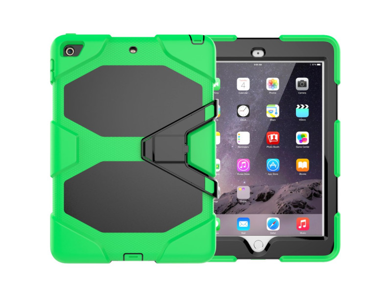 Newface iPad 9.7 (2017) Kılıf Griffin Tablet Kapak - Yeşil